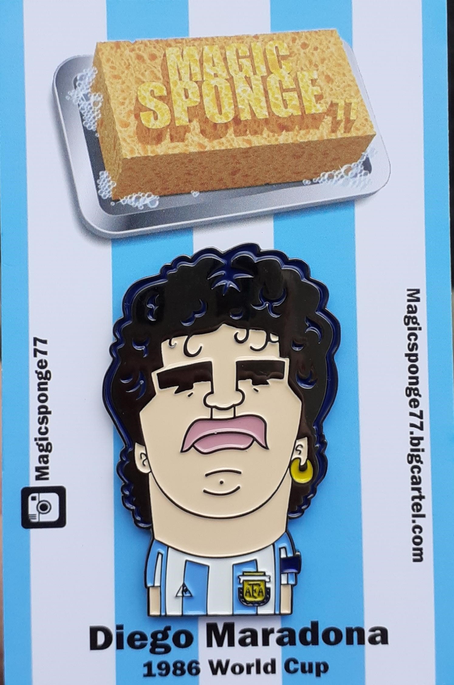 Image of Diego Maradona Pin