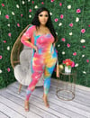 Tie Dye jumper & Dusterset