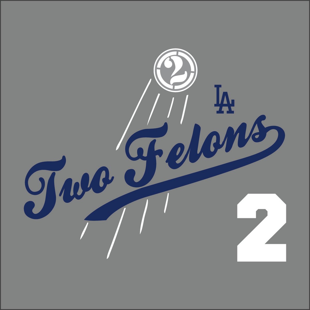 Two Felons "Play Ball" (gry/nvy/wht)