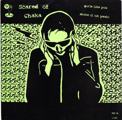 Image of Scared Of Chaka / Fatal Flyin' Guilloteens – Split (7")