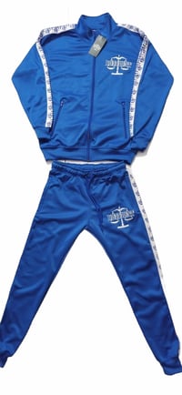 Image 1 of BLUE "DIFFERENT" TRACKSUIT
