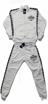 Image 1 of WHITE "DIFFERENT" TRACKSUIT