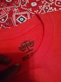 Image 3 of Red & White "DIFFERENT" t-shirt