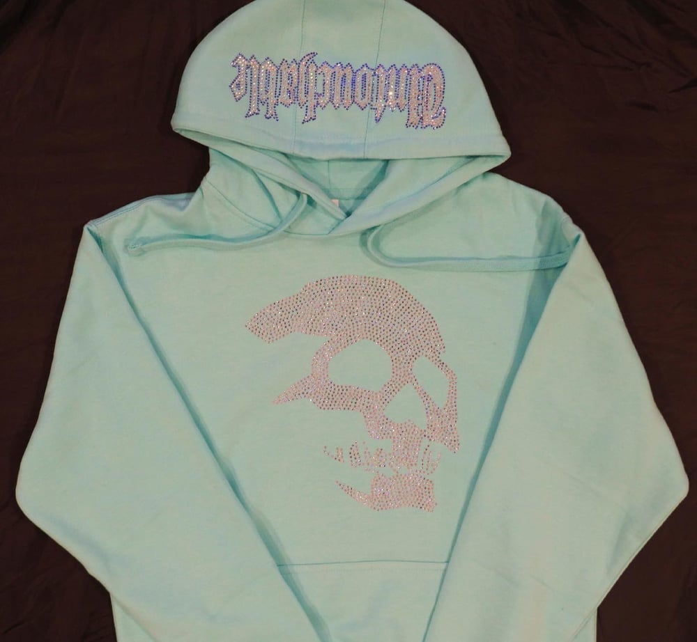 Image of Untouchable Lifestyle Skullgang Hoodie Tiffany