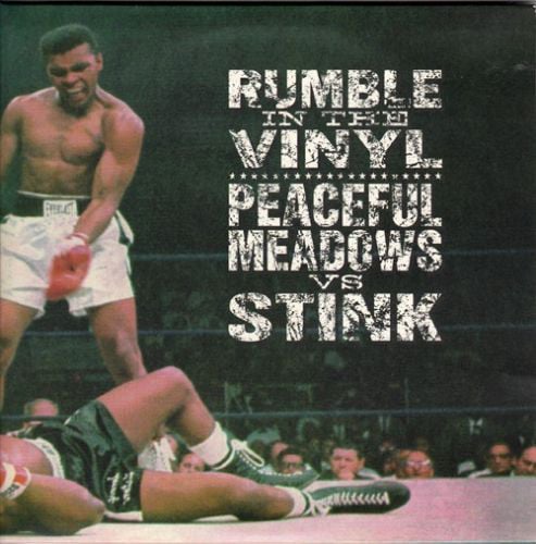 Image of Stink Vs Peaceful Meadows ‎– Rumble In The Vinyl (2x7")