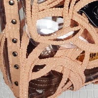 Image 2 of PRINTED HANDBAG BLUSH 1