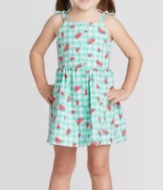 Image of Kids watermelon dress