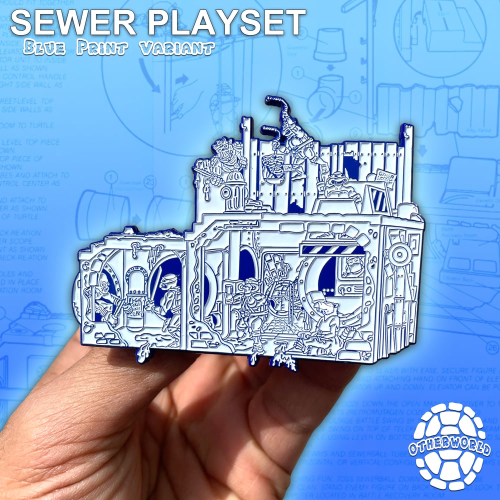 Image of Sewer Playset: Blue Print Variant