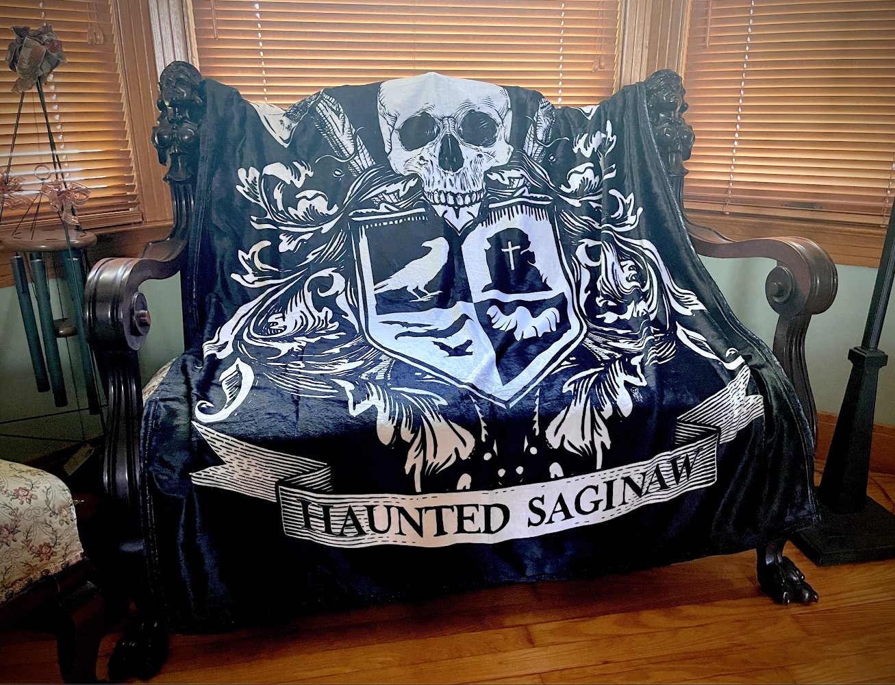 Haunted Saginaw: Crest Blanket 