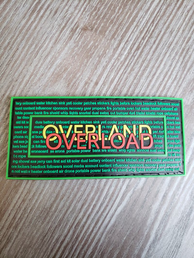 Image of Overland Overload Patch