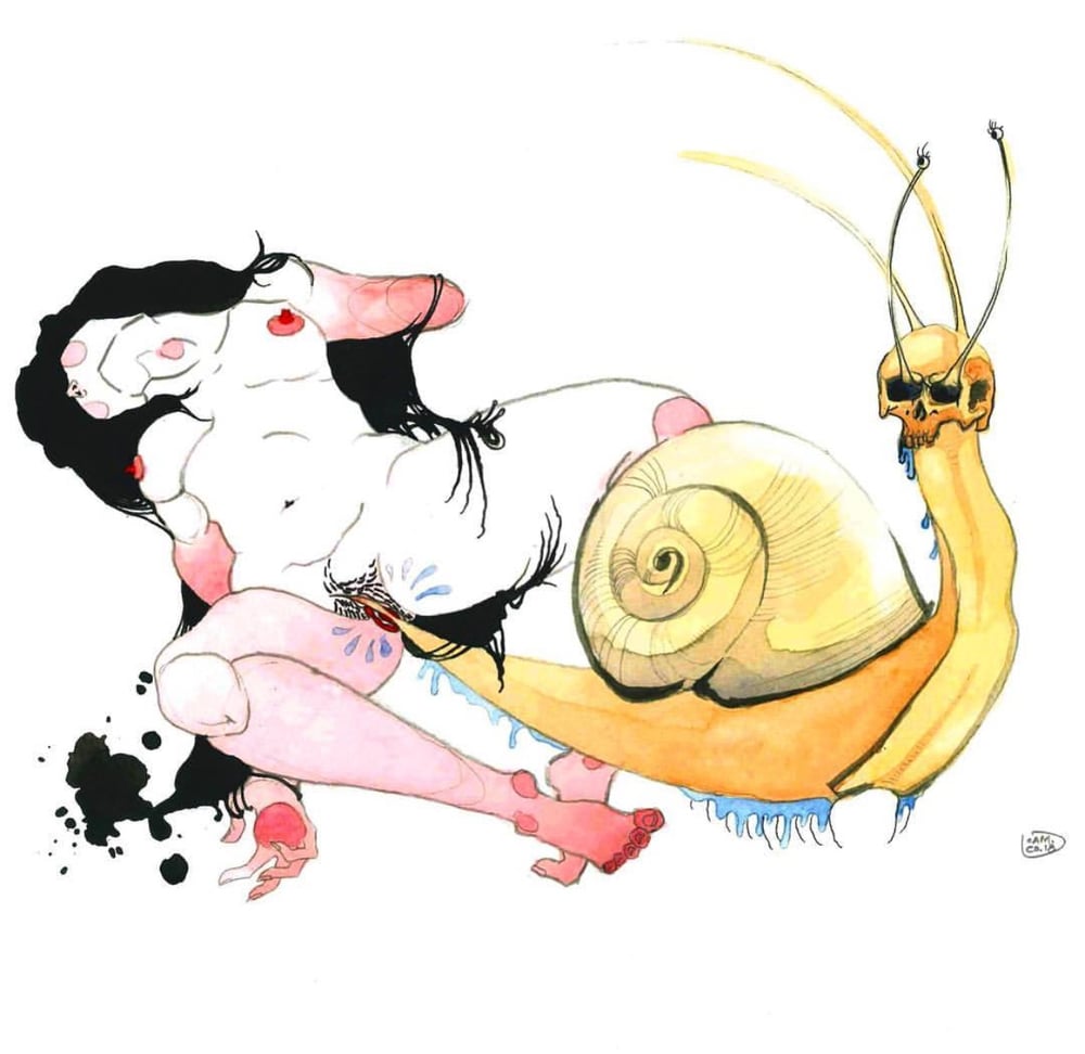 Image of Snail love (PRINT)