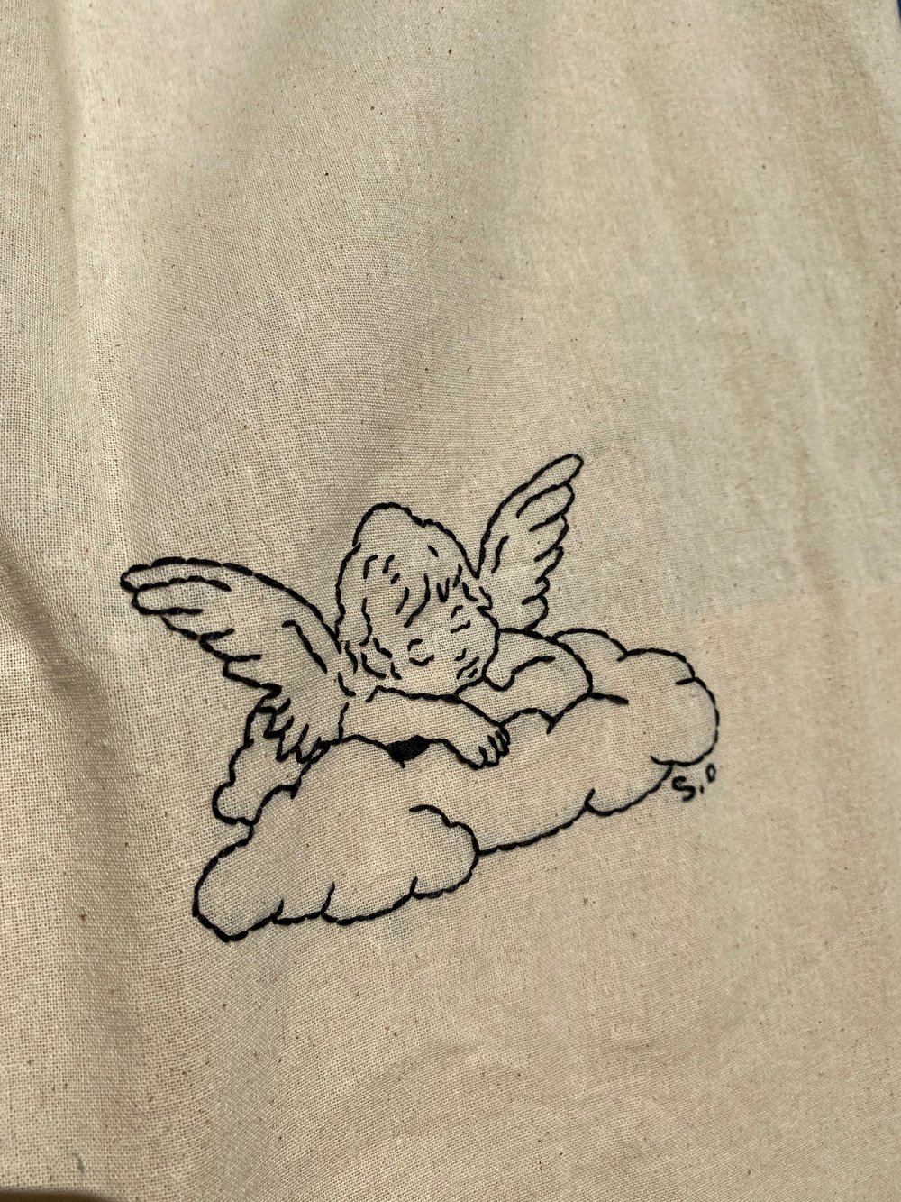Image of Dreaming Angel tote