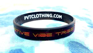 Black & Red PVT Wristband ADD ON ONLY