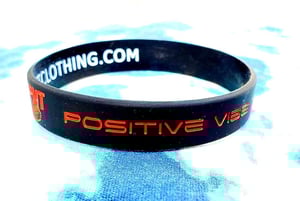 Black & Red PVT Wristband ADD ON ONLY