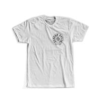 Image 1 of DALLAS HEARTS TEE (WHITE)