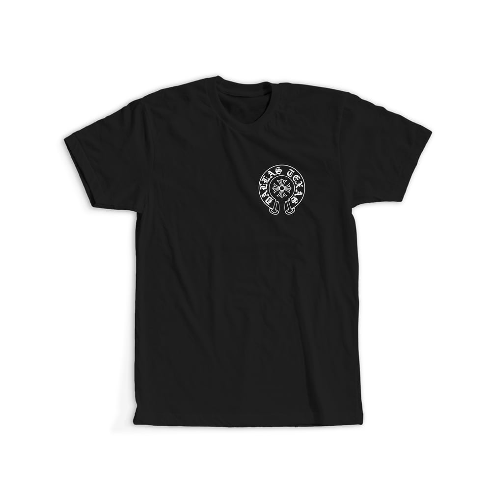 Image of DALLAS HEARTS TEE (BLACK)