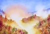 Colorful Misty Mountains.