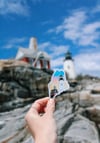 Pemaquid Point Lighthouse Sticker