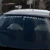 Midnight Moonlight Banner ~ Large Decal