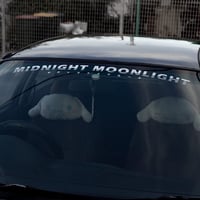 Image 1 of Midnight Moonlight Banner ~ Large Decal