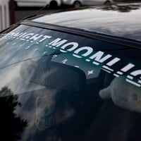 Image 2 of Midnight Moonlight Banner ~ Large Decal