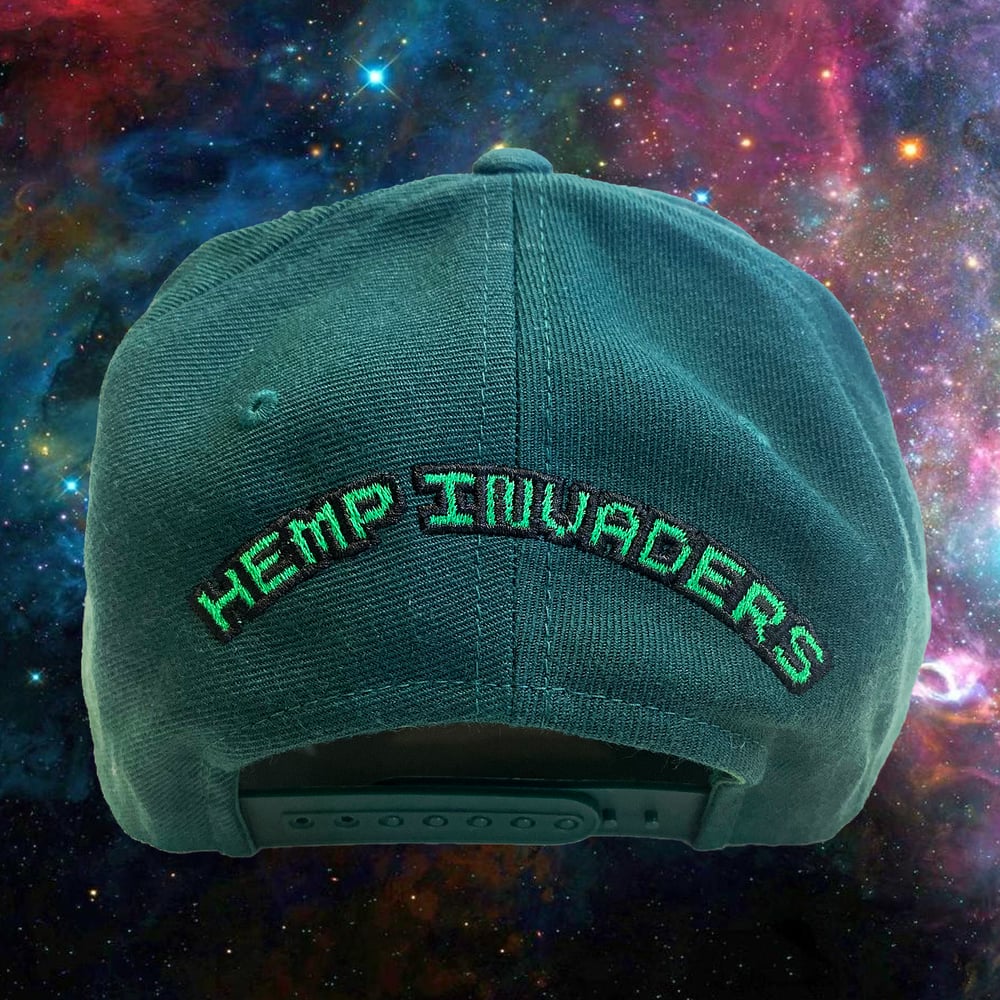 HEMP INVADERS FOREST SNAPBACK