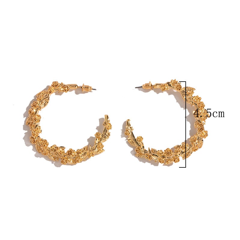 Image of Rose Adorned Earrings