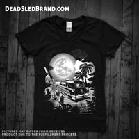 Image 1 of Dead Sled Surf Shop V-Neck T-Shirt