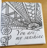 Image 3 of Mindful Colouring Books - Mandalas and Inspirational Quotes
