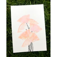 Poppy - lot - 10,4x14,7 cm, acrylic on premium aquarelle paper