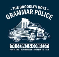 Image 2 of The Brooklyn Boys "Grammar Police" T-shirt