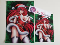 Image 3 of Rias Gremory Poster pink und grün