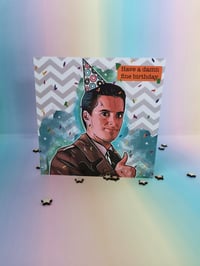 Twin peaks agent cooper birthday card