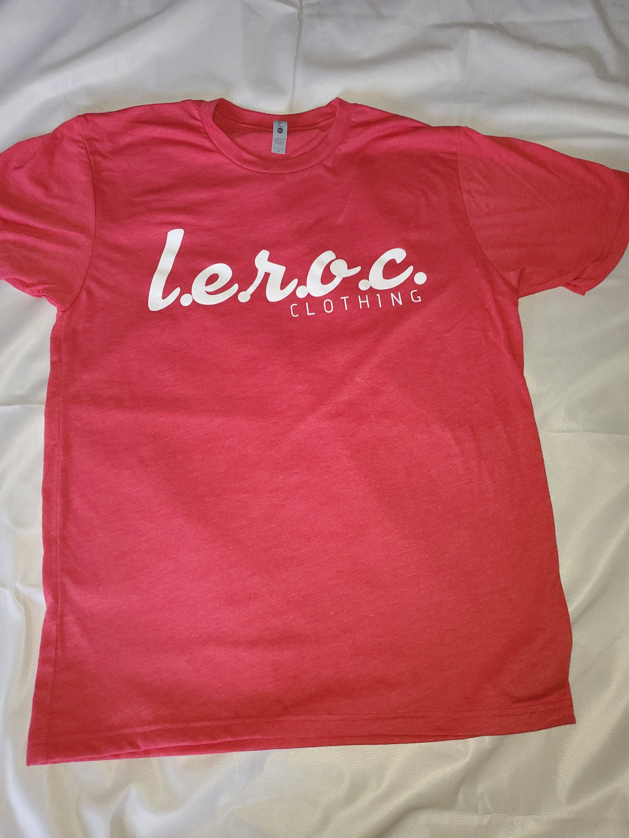 Image of Leroc Clothing Tee Shirt Heather Red