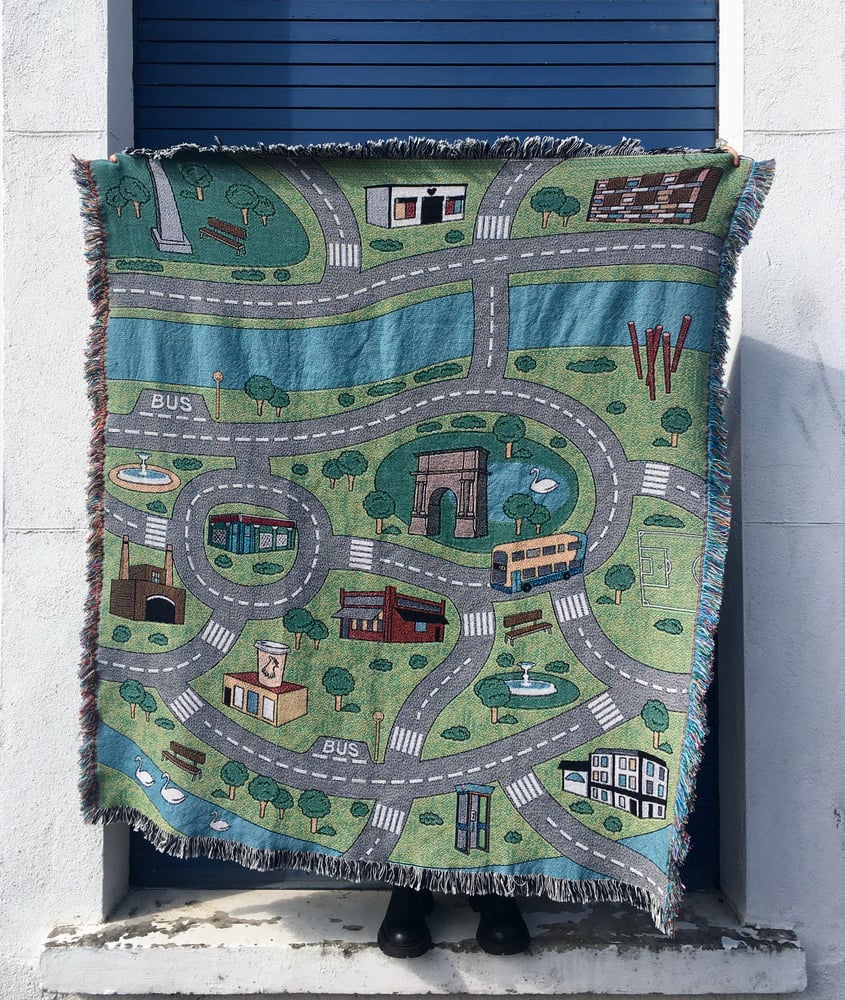 Image of Dublin Woven Throw 