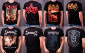 Image of Black Metal T-shirts