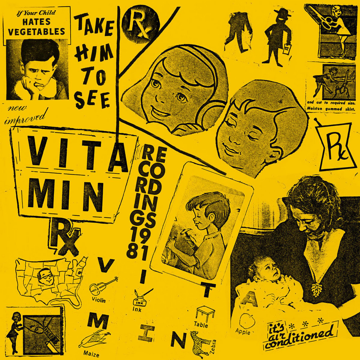 Image of VITAMIN - Recordings 1981 LP