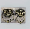 Knocker Metal Pinbadges (moving knocker)