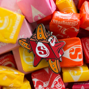 Starburst Hard Enamel Pin