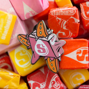 Starburst Hard Enamel Pin