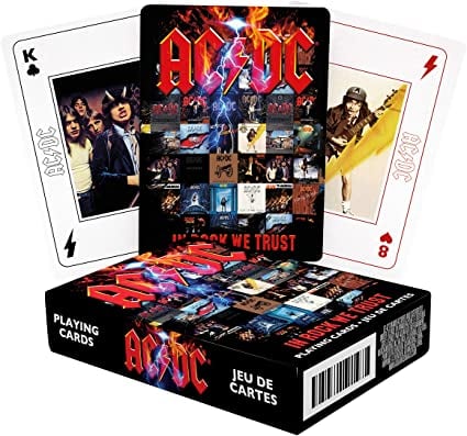 CLASSIC ROCK Playing Cards David Bowie/Pink Floyd/Jimi Hendrix/ ACDC