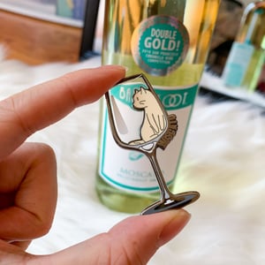 Moscato Hard Enamel Pin