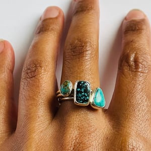Image of Small turquoise ring 
