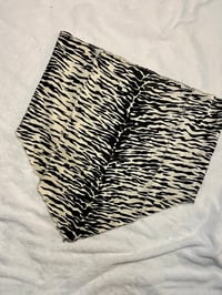 Image 3 of Zebra Print Bandeau Top