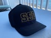 Nike Black Fitted Classic 99 Hat with SSD Gold Outline Logo