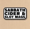 Sabbath, Cider & Slot Mags decal