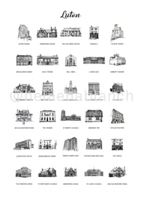 Luton Buildings Series (Print)