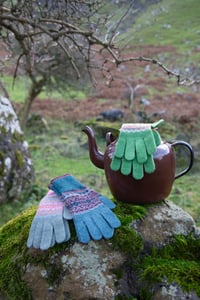 Image 3 of Fairisle Gloves - Made in Scotland