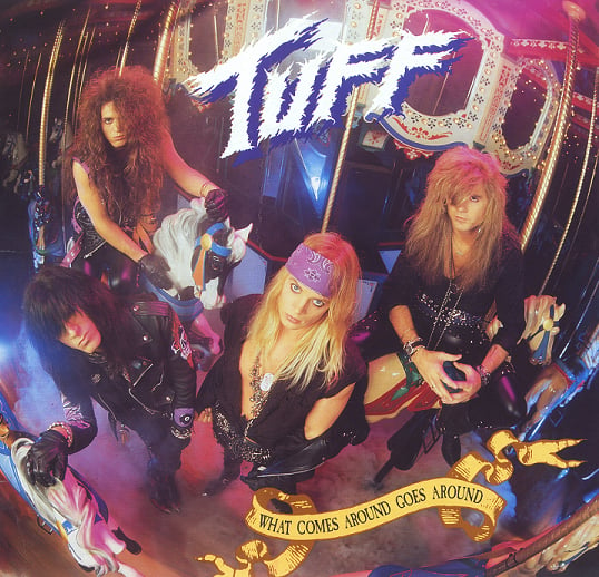 Image of Tuff -NEW- Remastered "What Comes Around Goes Around" CD w/16 Page Booklet signed by Stevie Rachelle