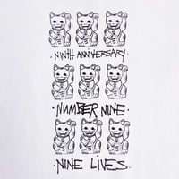 Image 2 of '06 Number (N)ine "Nine Lives" 9th Anniversary Tees